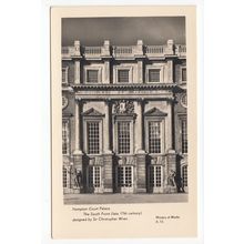The South Front of Hampton Court Palace London Postcard Ministry of Works 16