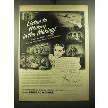 1949 General Motors Advertisement - ABC Your Land and Mine with Henry J. Taylor