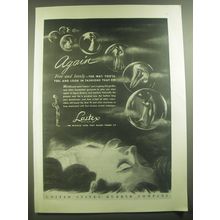 1946 United States Rubber Company Lastex Yarn Ad - Again free and lovely