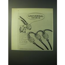 1948 Universal Geneve Watches Advertisement