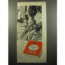 1950 Craven A Cigarettes Ad - The Ritz in Paris