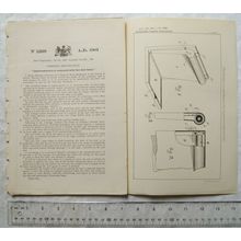 1901 Patent No. 2289 out-door seats, Maria Matilda Tayleur, Richmond