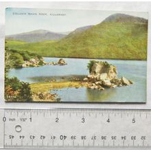 vintage postcard Colleen Bawn Rock, Killarney