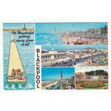 Multiview of Blackpool Postcard 19527