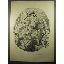 1956 Philadelphia Bulletin Newspaper Ad - Richard Decker Cartoon - Learn Mambo