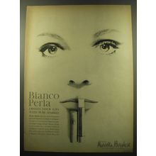 1959 Princess Marcella Borghese Bianco Perla Lipstick Advertisement