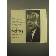 1959 Bachrach Photography Advertisement - Erwin D. Canham