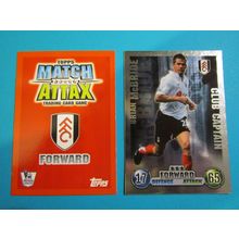 Brian McBride - Club Captain - Fulham - Match Attax 2007/08 Football Card