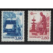 Denmark Nature conservation Europa CEPT 2v 1986 MNH SG#834-835
