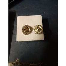 womens silver tone guess metallic earrings