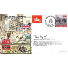 Operation Goodwood WW2 Brigadier Tony Heywood CBE Hand Signed FDC