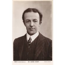 George Mozart Music Hall Old Theatre Comedian Real Photo Postcard