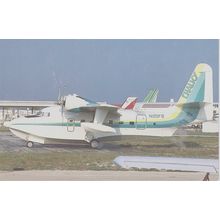 Chalks Paradise Island Grumman G 111 Albatross Civil Aircraft Postcard (QA247)