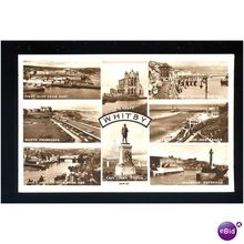 Yorkshire WHITBY Multi-View Postcard by Chadwick (GBW 27)