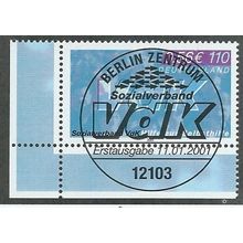 GER 2001 110pf '50TH ANN OF VAK '(CORNER MARGIN) FINE USED (EBID49-462)