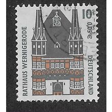 GER 2000 10pf ( €0.05) 'TOURIST SIGHTS' FINE USED (EBID61-497)