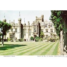 Knebworth House Grounds Garden Herts Hertfordshire Womens Institute Postcard