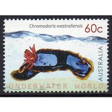 Australia 2012 Underwater World - Chromodoris westraliensis 60c Sheet Used