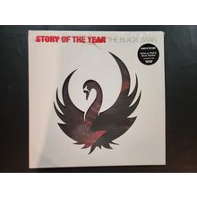 Story Of The Year Black Swan LTD ED Numbered White & Red Pinwheel Vinyl