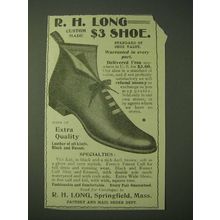 1900 R.H. Long Shoes Ad