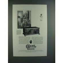 1928 Grebe Synchrophase Seven Radio Ad - Selectivity