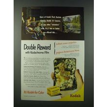 1949 Kodak Kodachrome Film Ad - Users are Offered This