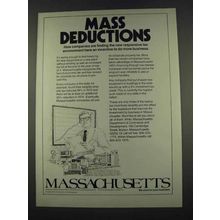 1974 Massachusetts Department of Commerce Ad