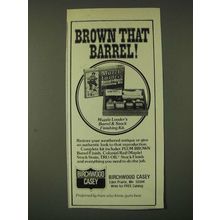 1979 Birchwood Casey Muzzle Loader's Barrel & Stock Finishing Kit Ad