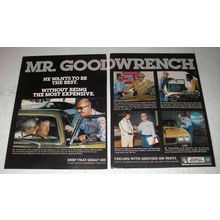 1978 Mr. Goodwrench Service Ad - Wants to Be the Best