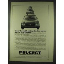 1978 Peugeot 504 Diesel Ad - Has a Big Following