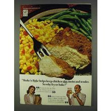 1978 Shake 'n Bake Ad - Keep Chicken Moist