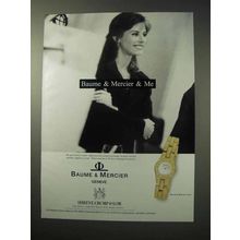 1997 Baume & Mercier Linea Watch Ad