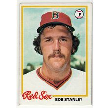 1978 Topps baseball card 186 Bob Stanley – Red Sox