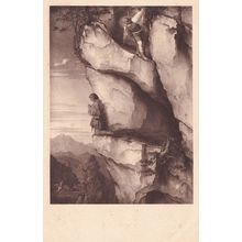 Kaiser Max On The Auf Der Martinswand Painting Postcard
