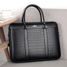 Sac à main d'affaires Horizontal pour homme grande capacité