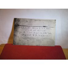 STRANGE EPITAPH, CHRISTCHURCH PRIORY, Dorset antique postcard Castle tea rooms =
