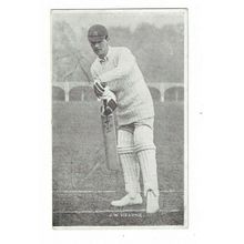 Cricket Postcard. J W Hearne.