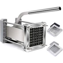 French Fry Cutter, Sopito Professional Potato Cutter Stainless Steel with 1/2-In
