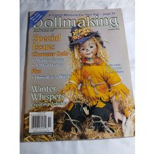 October 2002 "DollMaking" Magazine Resource for Modern Dolls good