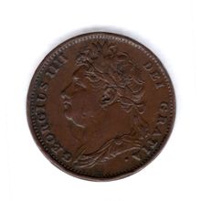 Great Britain. George IV. Farthing 1826. dy12246