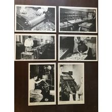 6 postcards lot Canada Ottawa Royal Canadian Mint showing coin making unposted