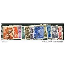 1961 11 different values - #178 fine used (o)