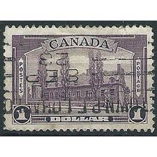 Canada 1938 SG367 $1 Violet Good/Fine Used ....