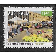 AUS 2008 $1.65 'TOURIST PRECINCTS -SALAMANCA' (P14 X 13.5)FINE USED(EBID68-483)