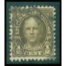 Used 653 1/2c Nathan Hale Barely Clears M10257
