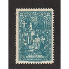 cc3835-20b Canada Cinderella stamp - Societe Saint-Jean Baptiste (1941)