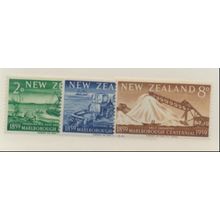 New Zealand Stamps Scott #327 To 329, Mint Lightly Hinged