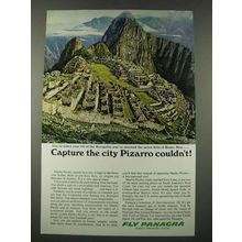 1965 Panagra Airline Ad - Capture the City Pizarro Couldn't