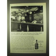 1968 Jack Daniel's Whiskey Ad - An Old Friend
