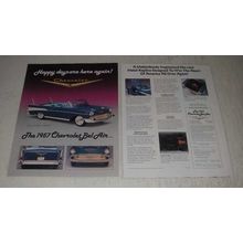 1989 Danbury Mint 1957 Chevrolet Bel Air Ad - Happy Days are here again!